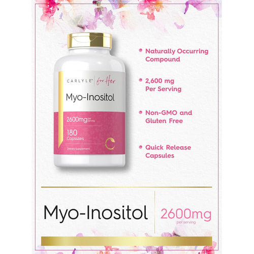 View 7 Myo-Inositol 2600mg par portion | 180 Capsules