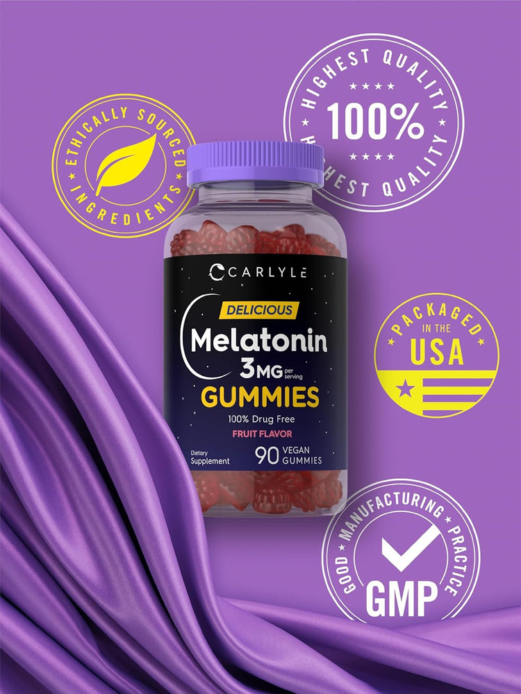 Melatonin 3mg pro Portion | 90 Gummies