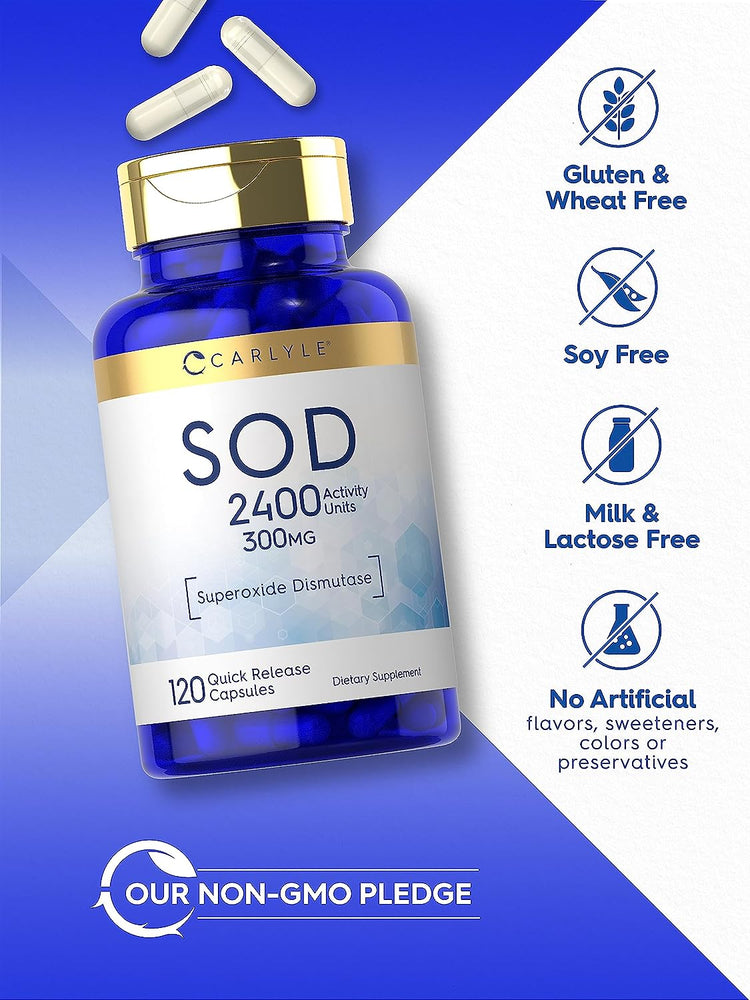 SOD 300 mg | 120 Capsule