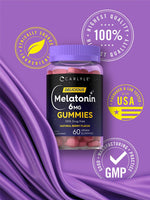 Load image into Gallery viewer, Melatonin 6mg Gummies | Natural Berry Flavor | 60 Gummies
