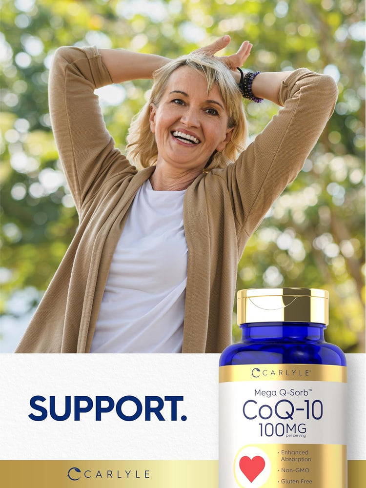 CoQ10 100mg per serving | 240 Softgels