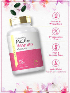 Multivitamin for Women | 150 Liposomal Softgels