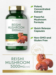 Reishi Mushroom | 300 Capsules