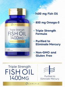 Fish Oil 1360mg | 60 Softgels
