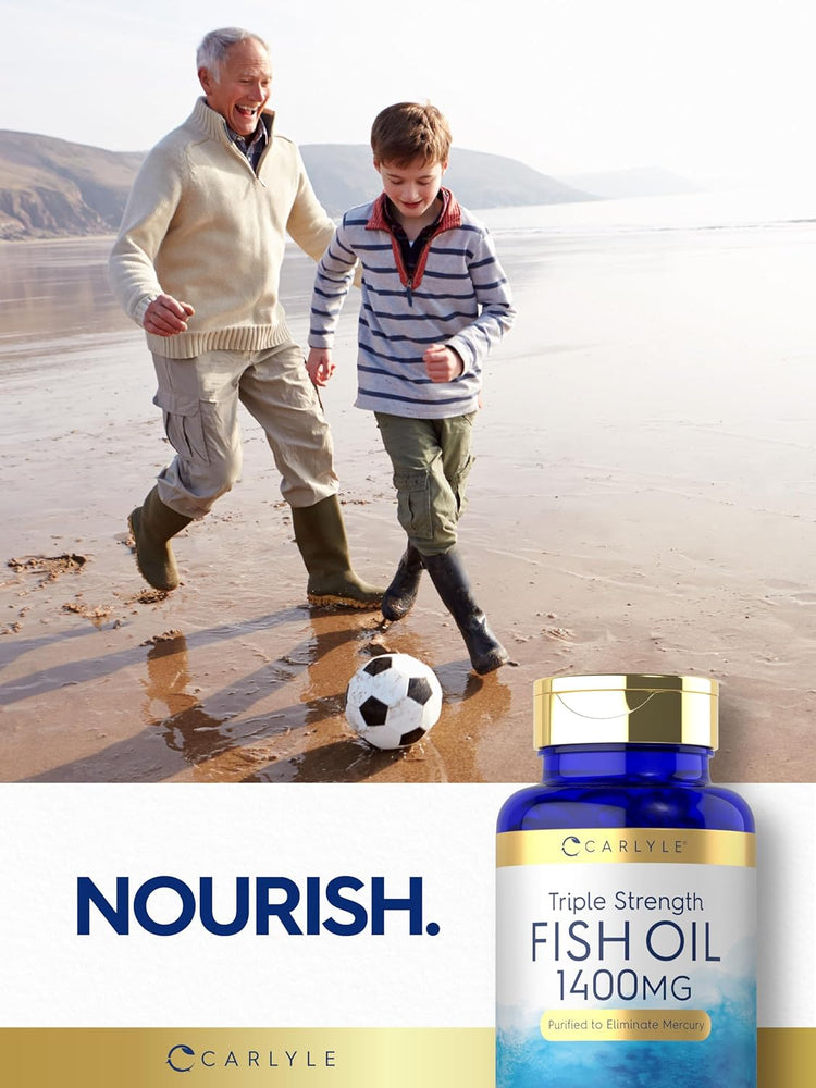 Fish Oil 1360mg | 60 Softgels