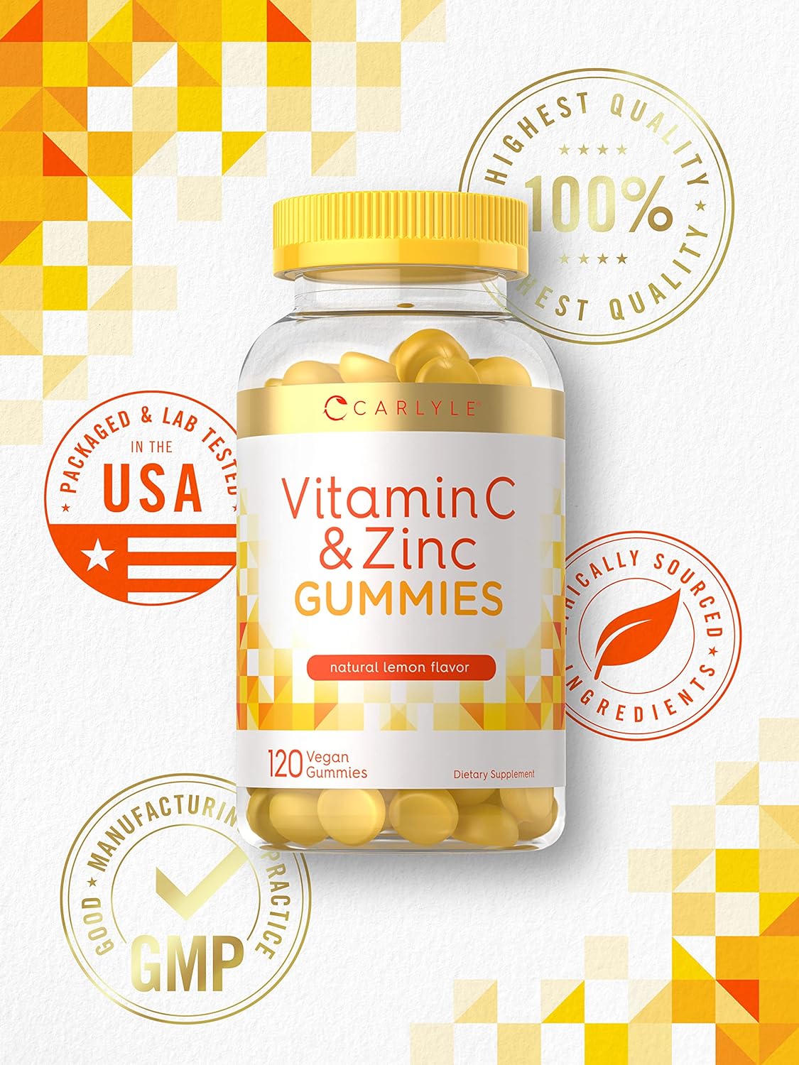 Vitamin C & Zinc | 120 Gummies
