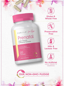 Prenatal Vitamins & Minerals | 120 Capsules