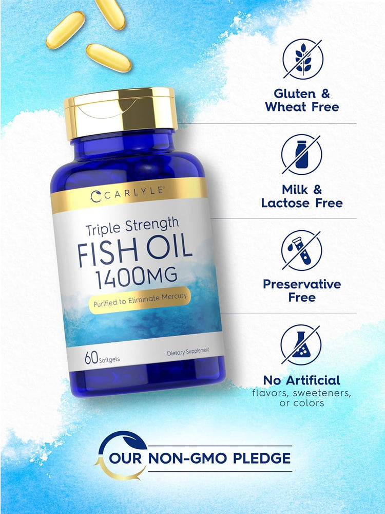 Fish Oil 1360mg | 60 Softgels