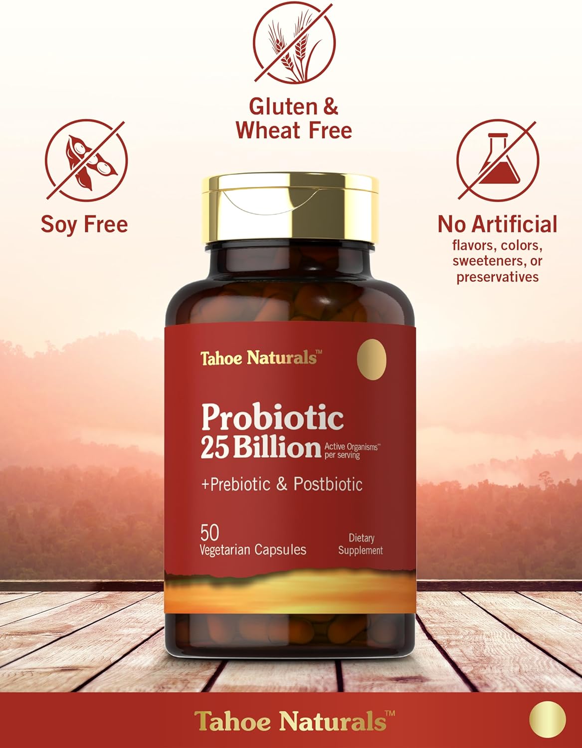 Prebiotic, Probiotic & Postbiotic | 60 Capsules