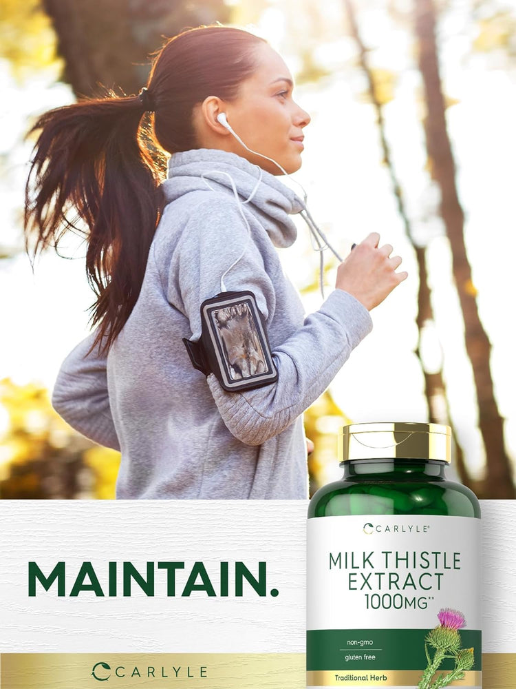 Milk Thistle Extract 1000mg | 300 Capsules