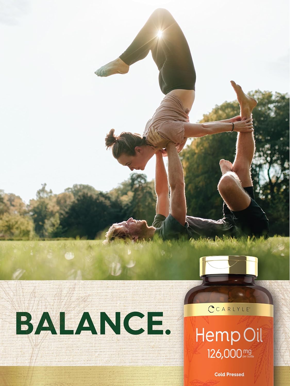 Hemp Oil 126,000mg | 180 Softgels