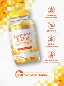 Vitamin C & Zinc | 120 Gummies