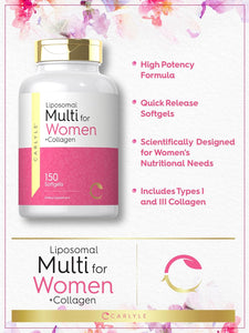 Multivitamin for Women | 150 Liposomal Softgels