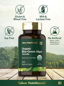 Blue Green Algae 500mg | 200 Capsules