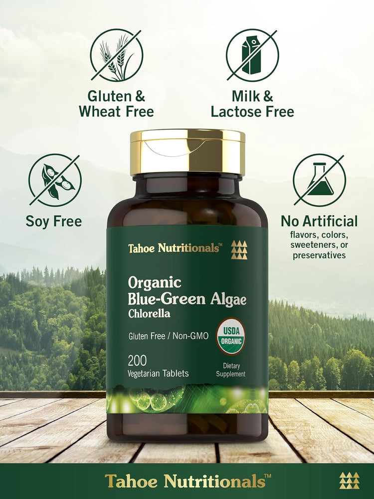 Algue bleu-vert 500 mg | 200 Capsules