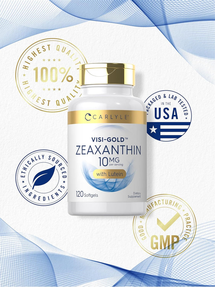 Zeaxanthin 10mg per serving | 120 Softgels