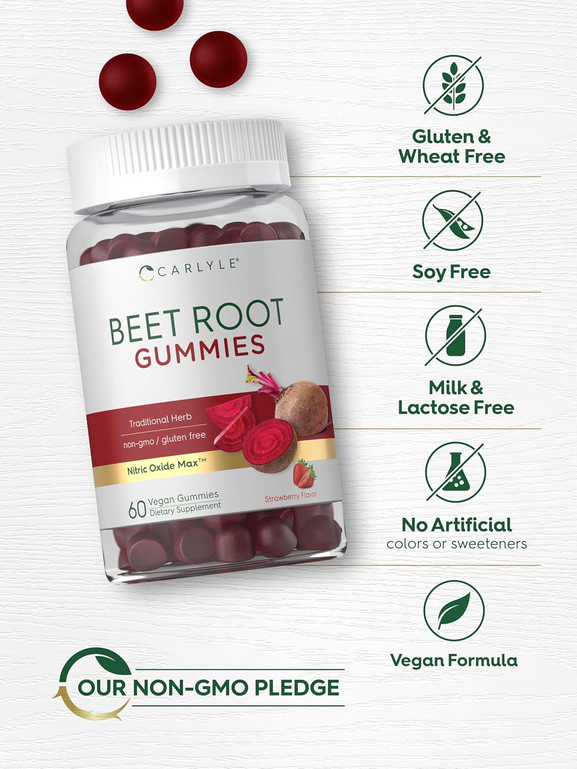 Beet Root | 60 Gummies