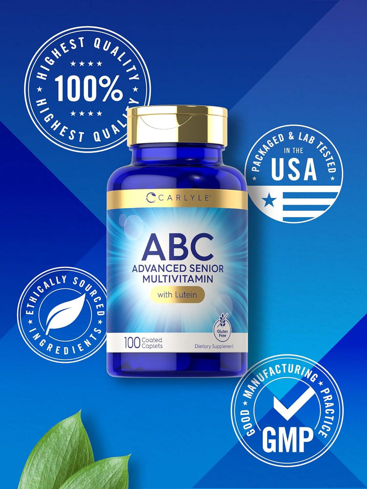 Multivitamin for Seniors | 100 Caplets