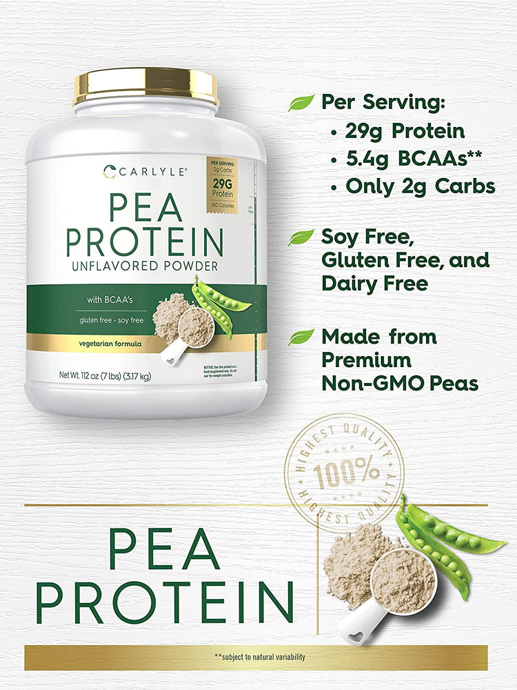 Pea Protein 29g | 7lbs Powder