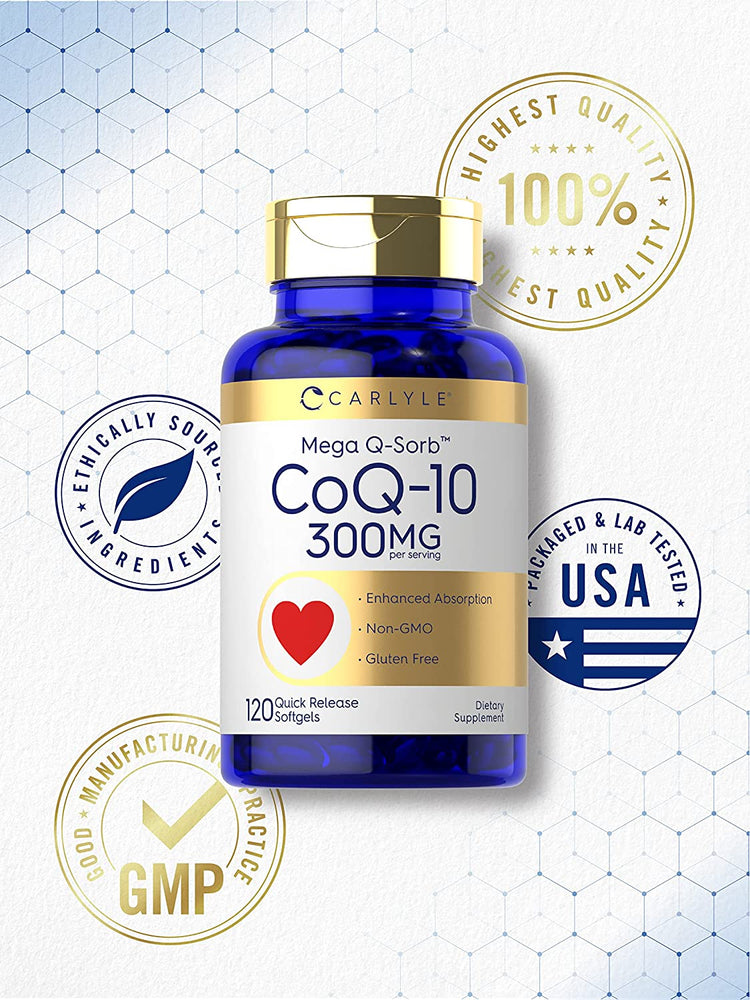 CoQ10 300mg per porzione | 120 Softgel