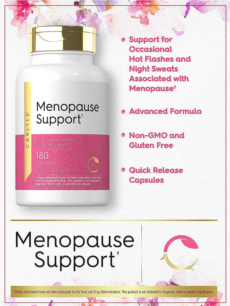 Suporte para Menopausa | 180 Cápsulas