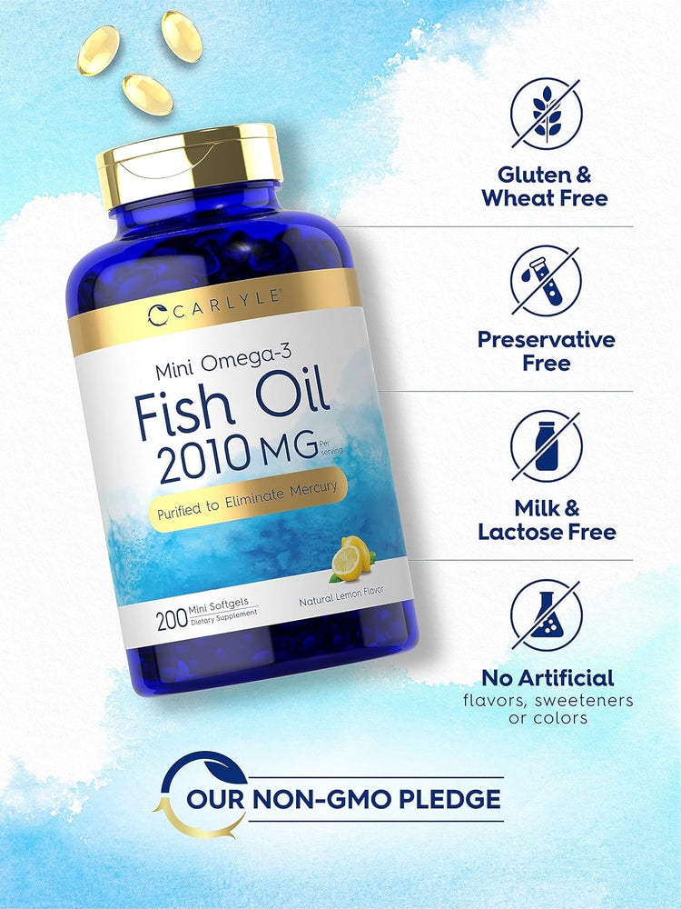 Omega-3 2010mg per porzione | 200 Softgels