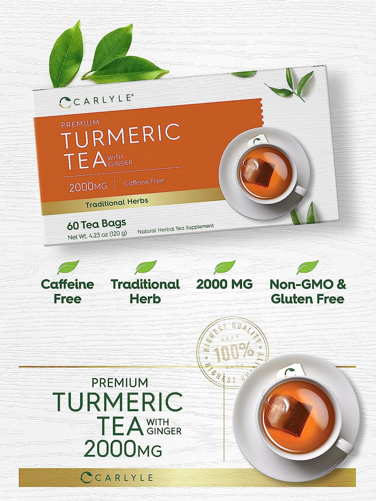 Turmeric Ginger | 60 Tea Bags