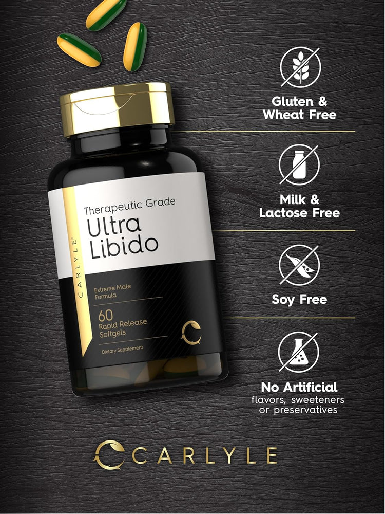 Ultra Libido | 60 Cápsulas Gelatinosas