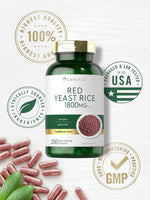 Load image into Gallery viewer, Red Yeast Rice 1800mg | 250 Capsules
