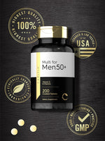 Load image into Gallery viewer, Multivitamin for Men 50+ | 200 Caplets
