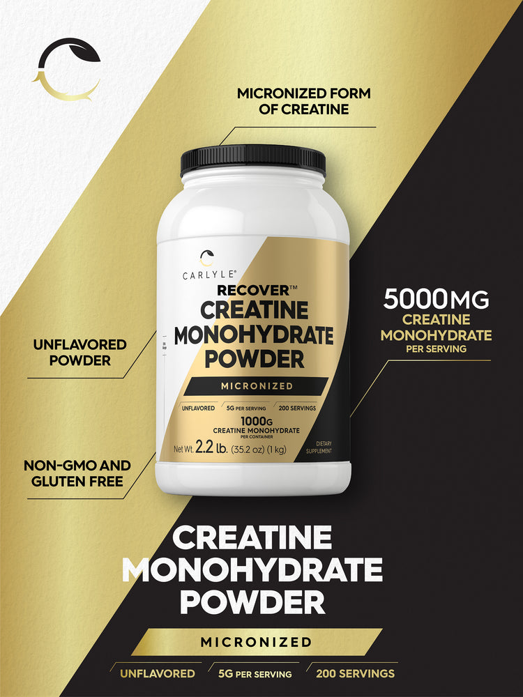 Créatine Monohydrate en Poudre | 998 g