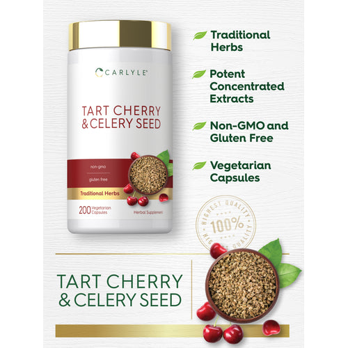 View 10 callouts stating Traditional Herbs, Potent Concentrated Extracts, Non-GMO and Gluten Free, Vegetarian Capsules, and Finest Quality 100%.