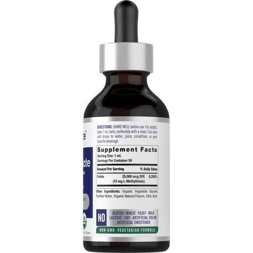 View 13 L Methylfolate Drops 15mg | 2 Fl Oz
