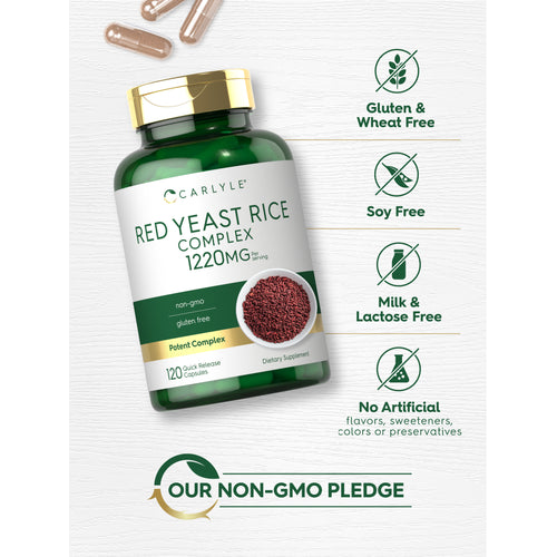 View 10 icons indicating Gluten & Wheat Free, Soy Free, Milk & Lactose Free, No Artificial flavors, sweeteners, colors or preservatives