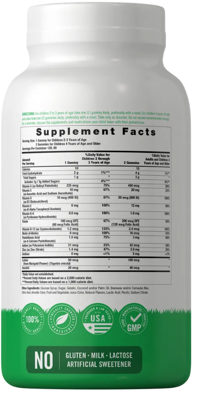 Kid's Daily Multivitamin Gummies | Fruit Punch Flavor
