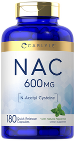 Load image into Gallery viewer, NAC N-Acetyl Cysteine 600mg | 180 Capsules
