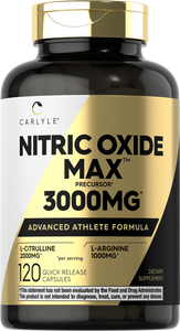 Nitric Oxide 3000mg | 120 Capsules