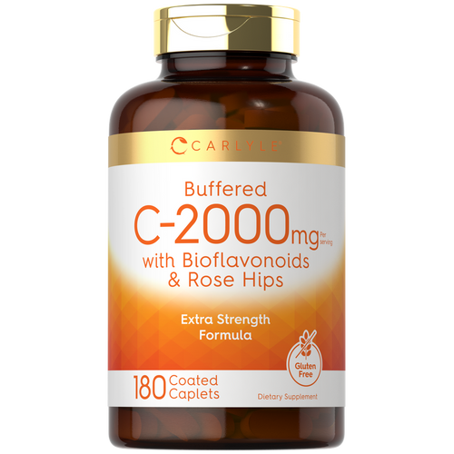 View 1 Vitamina C Amortecida 2000mg por dose | 180 Comprimidos