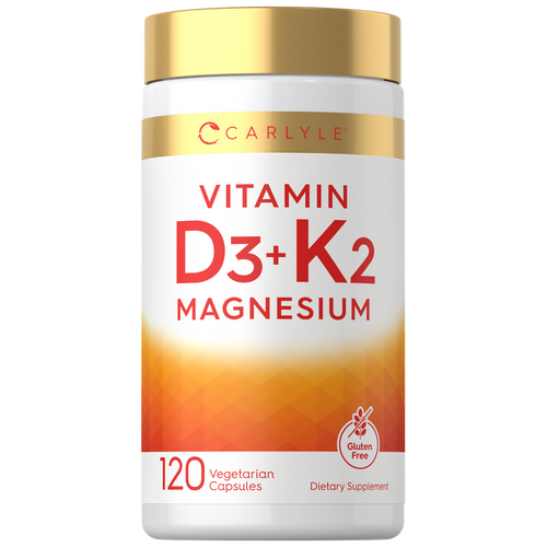 View 1 Vitamin D3 K2 Magnesium | 120 Capsules