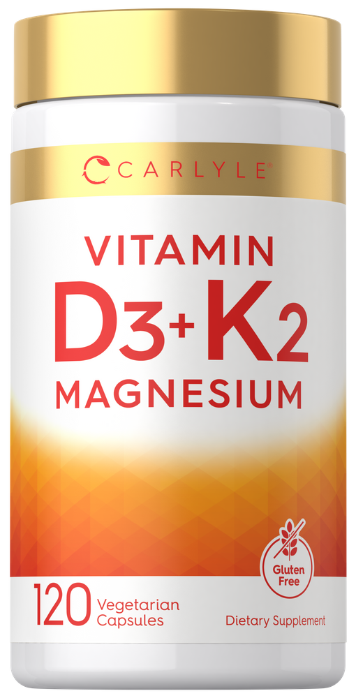 Vitamin D3 K2 Magnesium | 120 Capsules