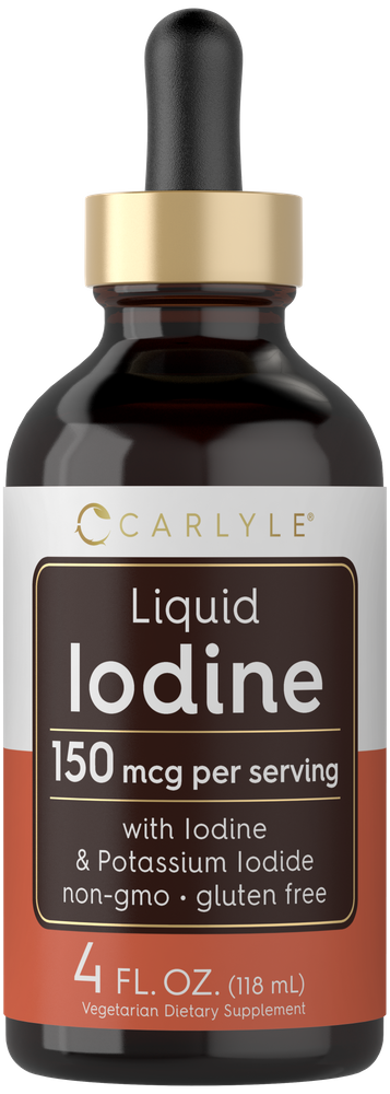 Iode 150mcg | Gouttes Liquides 4oz