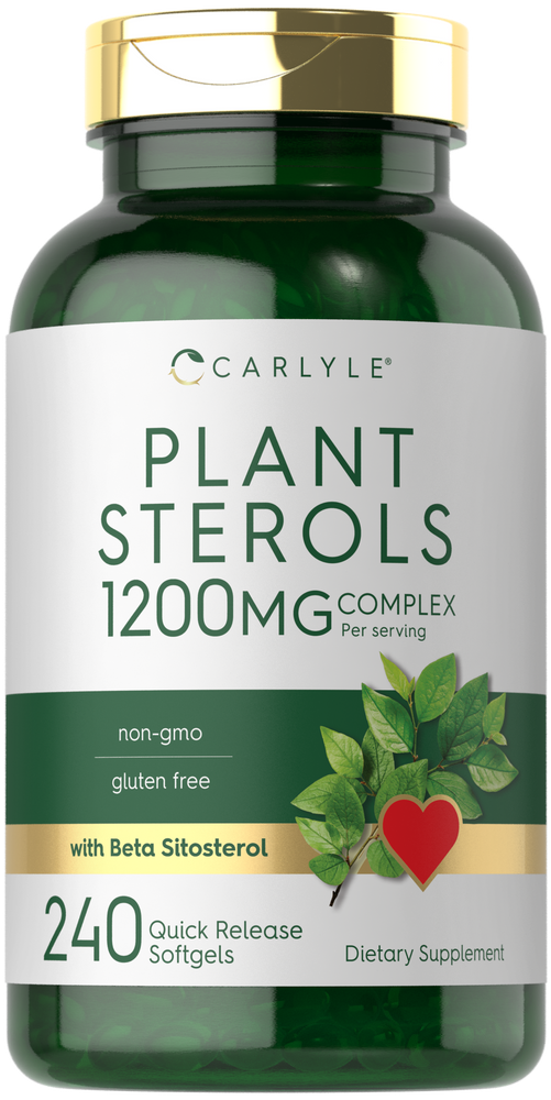 Stérols Végétaux 1200mg par portion | 240 Capsules Molles