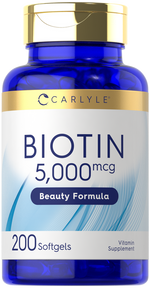 Load image into Gallery viewer, Biotin 5000mcg | 200 Softgels
