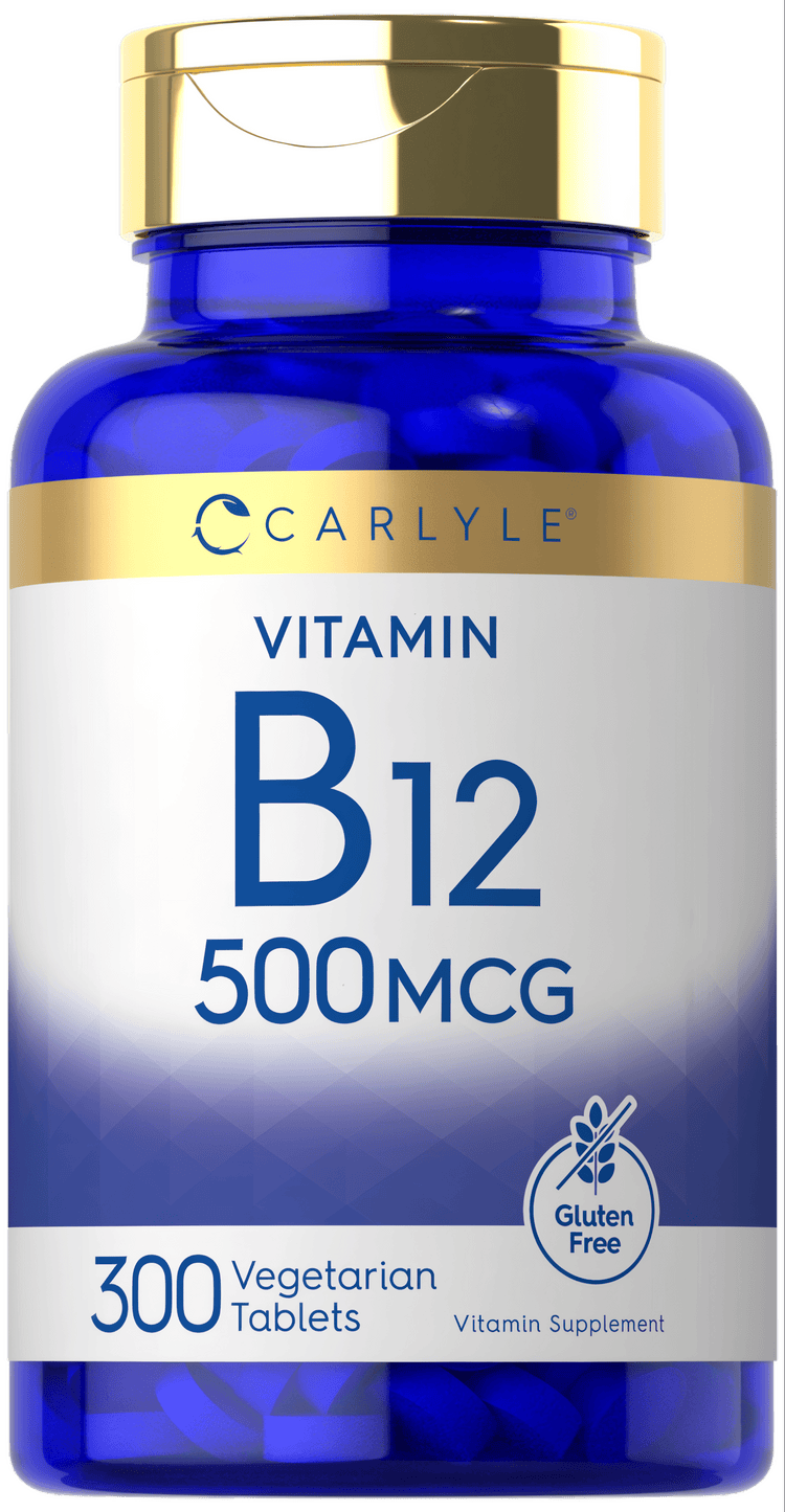 Vitamina B-12 500mcg | 300 Tabletas