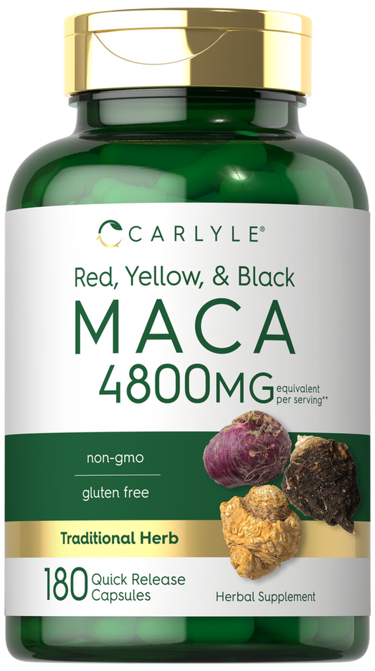 Radice di Maca 4800mg per porzione | 180 Capsule