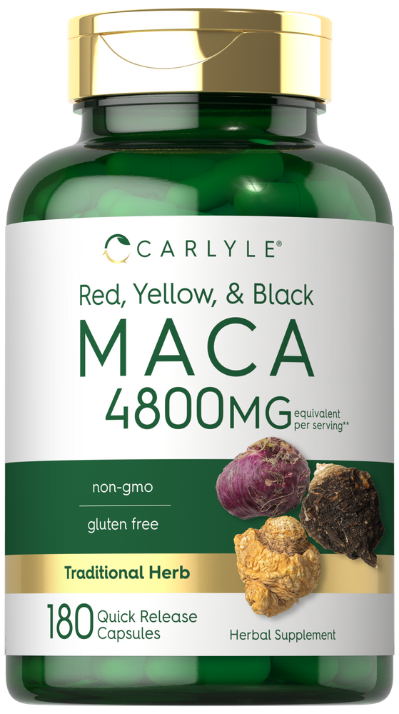 Racine de Maca 4800 mg par portion | 180 Capsules