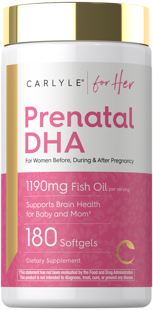 Prenatal DHA Vitamin | 180 Softgels