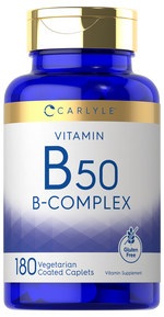 Load image into Gallery viewer, Vitamin B-50 Complex | 180 Caplets
