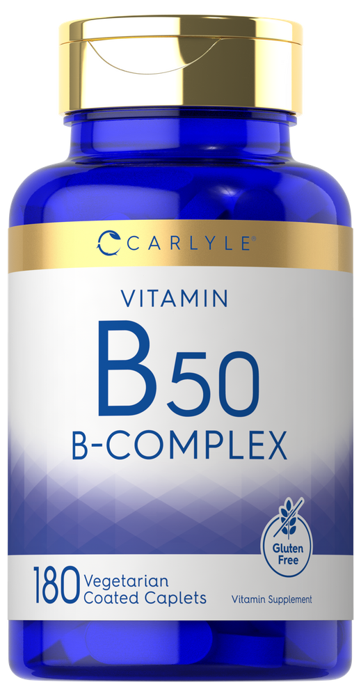 Complexo Vitamínico B-50 | 180 Cápsulas