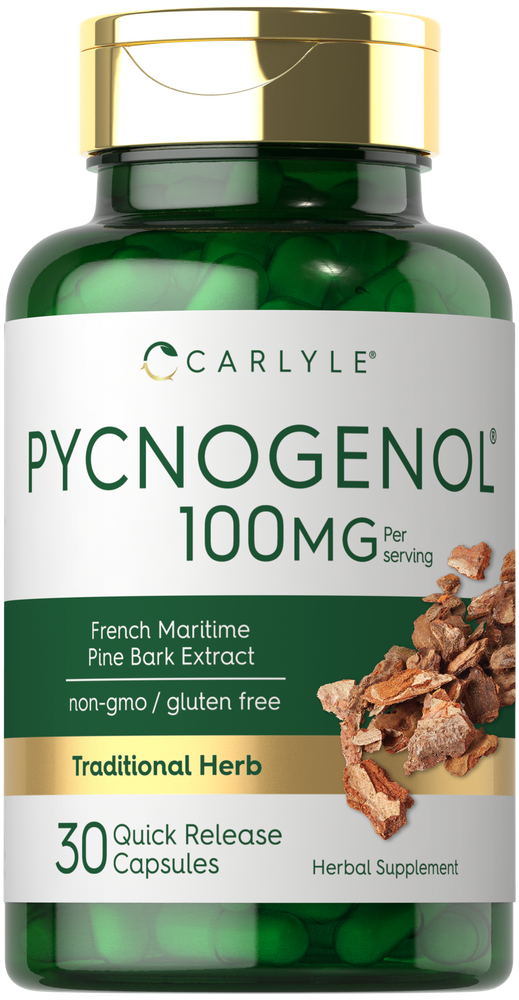 Pycnogenol 100mg par portion | 30 Capsules